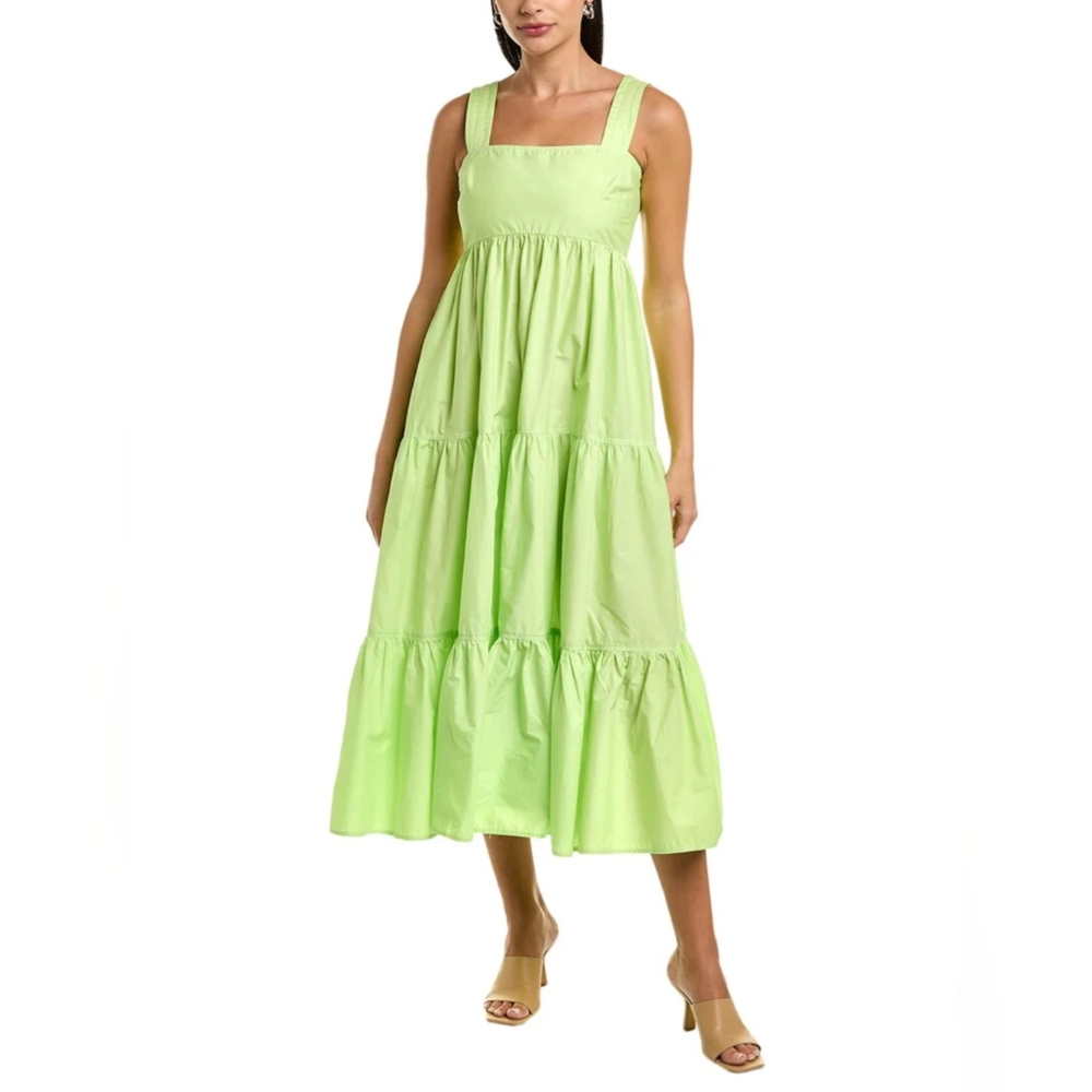Hunter Bell New York Square Neckline Long Dress Size S Like New